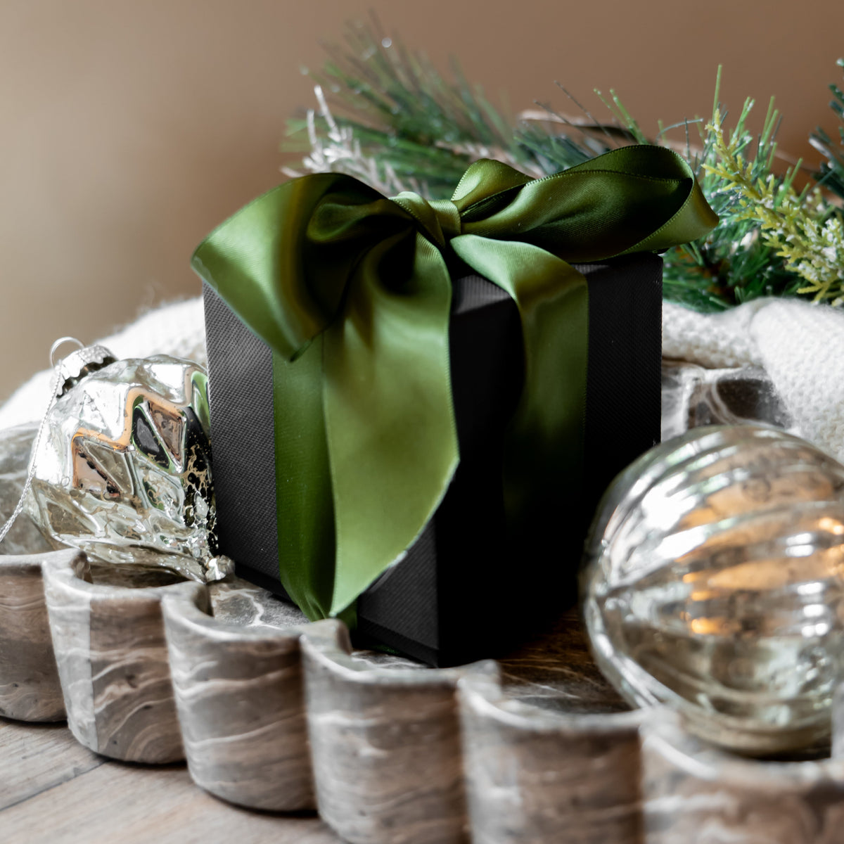 Florence Green Candle Gift Box