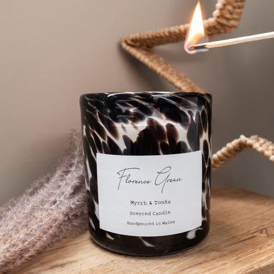 Myrrh & Tonka Large Tort Double Wick Candle