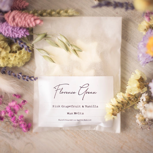 Pink Grapefruit & Vanilla Wax Melts