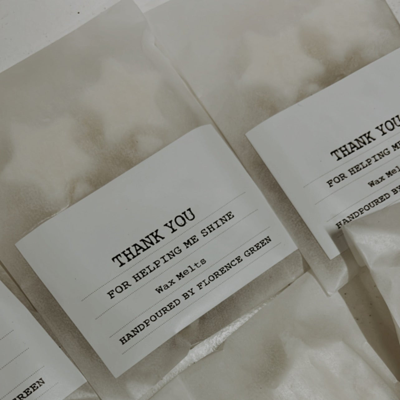 Thank you for helping me shine Wax Melts