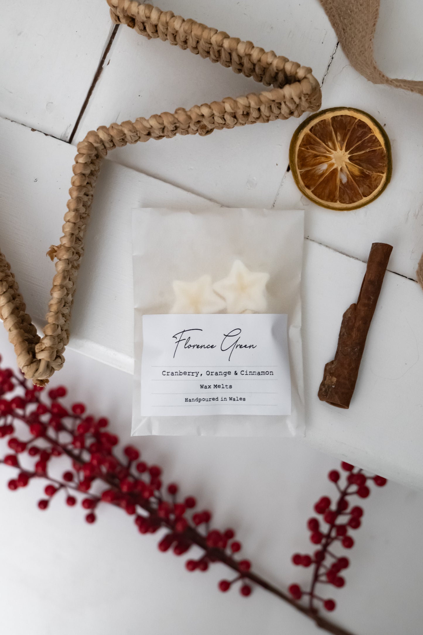 Cranberry, Orange & Cinnamon Wax Melts