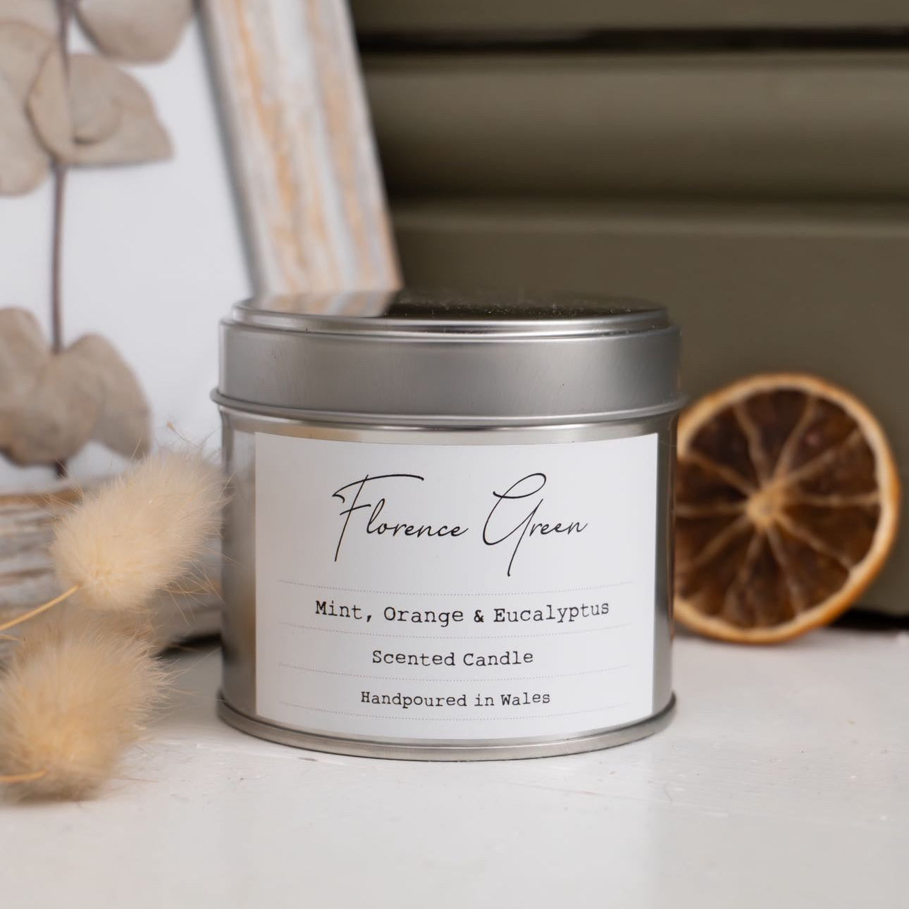 Mint & Eucalyptus Tin Candle
