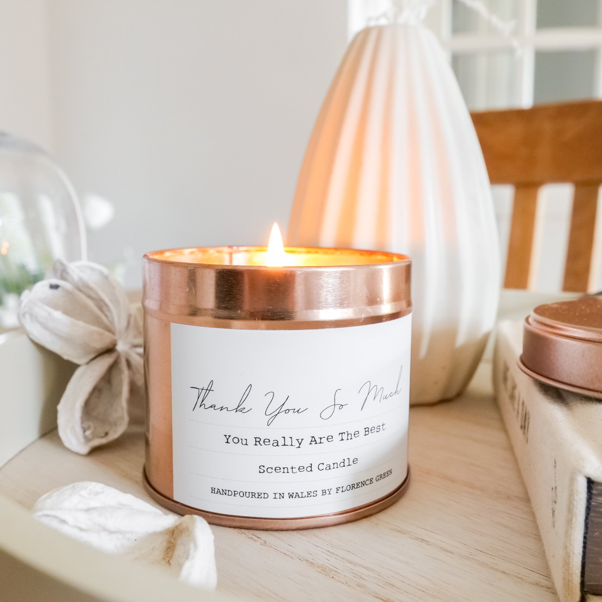 Thank you Tin Candle