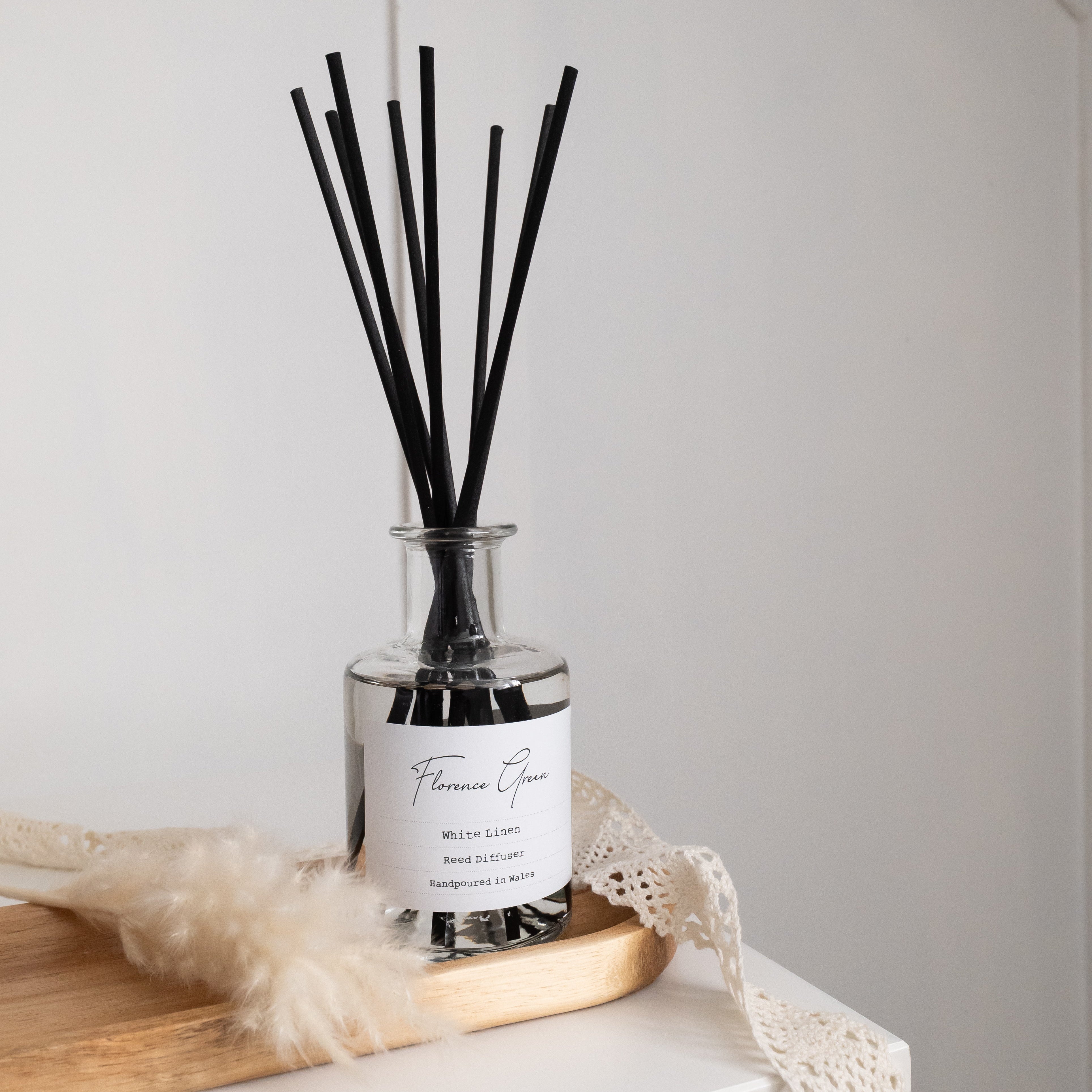 White Linen Reed Diffuser – Florence Green