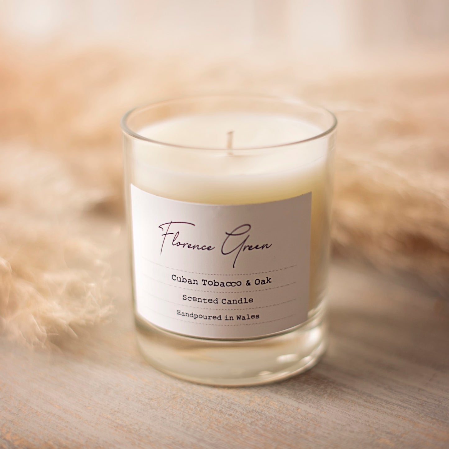 Cuban Tobacco & Oak Scented Candle