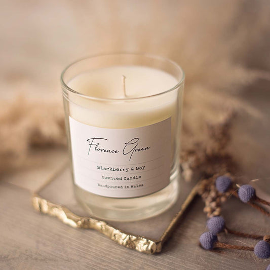 Blackberry & Bay Large Glass Candle