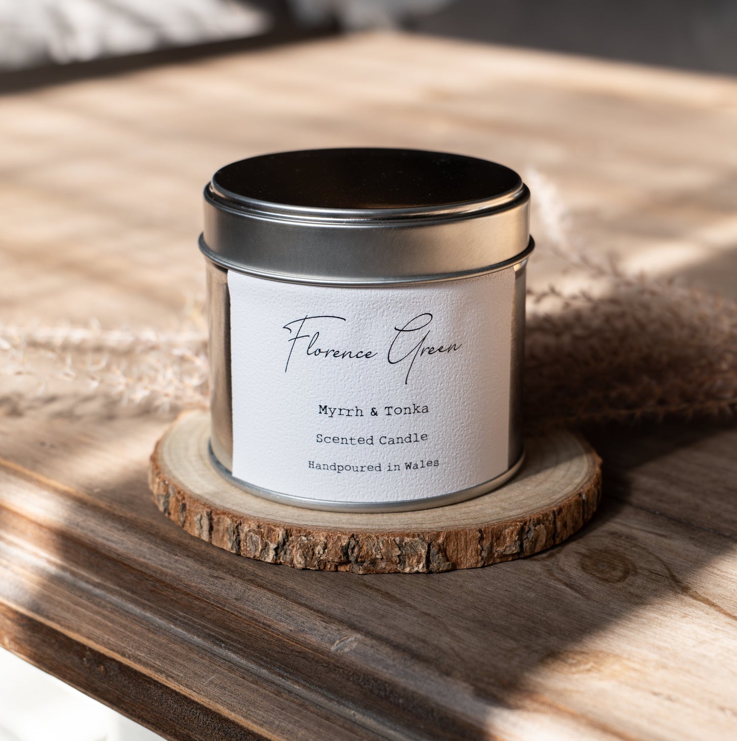 Myrrh & Tonka Scented Candle
