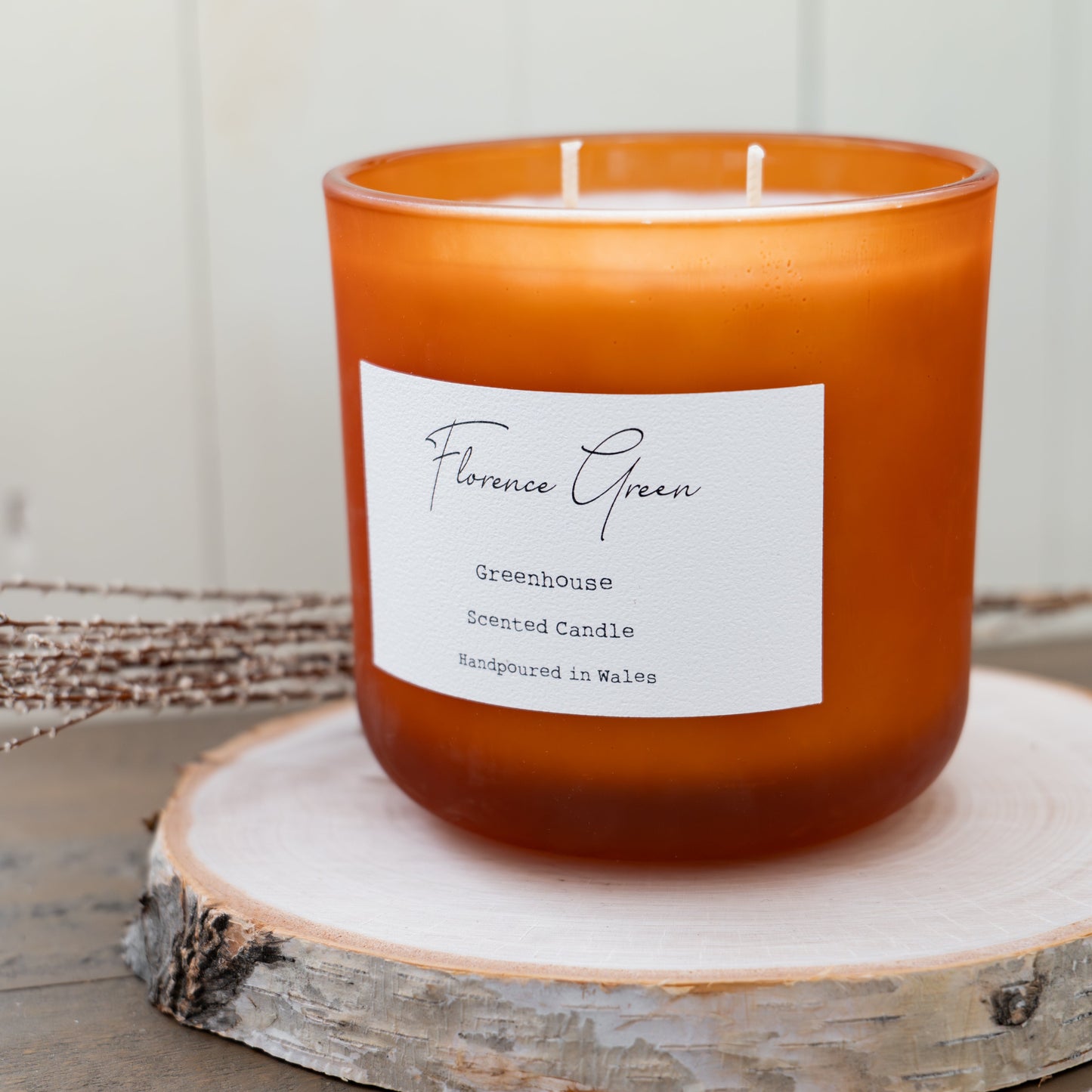 Greenhouse Large Double Wick Candle