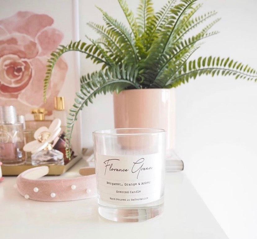 Bergamo, Orange & Amber Large Scented Candle