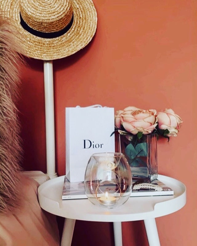 Pearl Grey Glass Wax Melt Burner