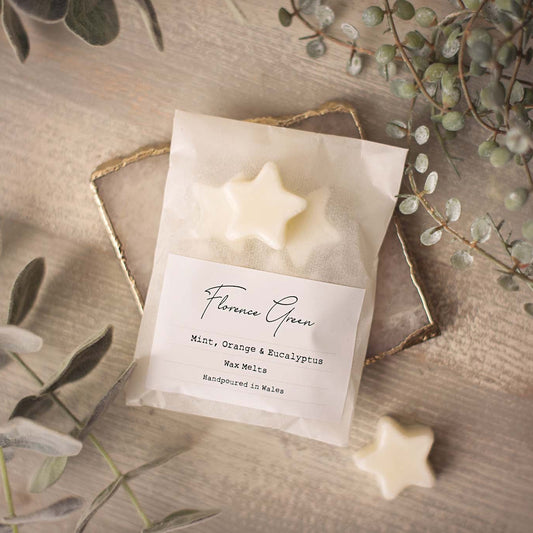 Mint & Eucalyptus Essential Oil Wax Melts | Florence Green