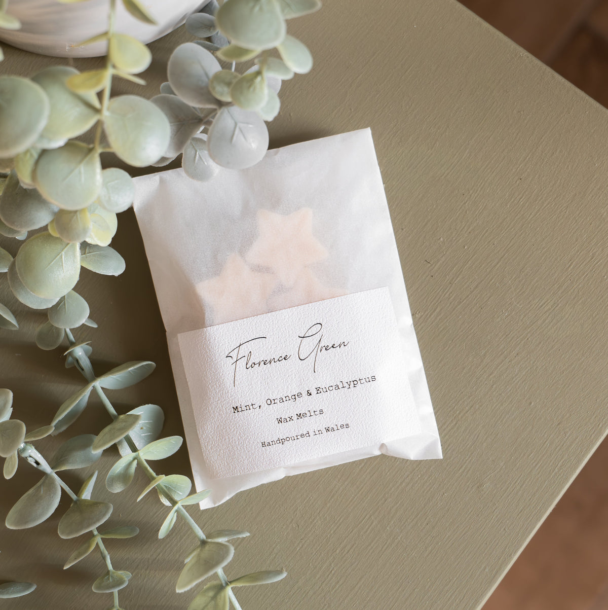 Mint & Eucalyptus Essential Oil Wax Melts | Florence Green