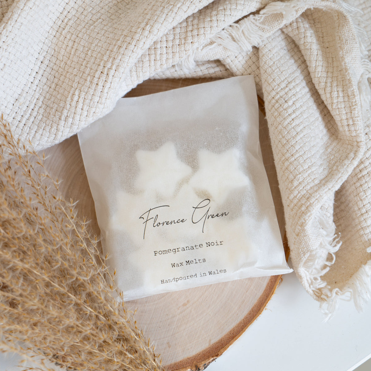 Pomegranate Noir Luxury Soy Wax Melts | Florence Green