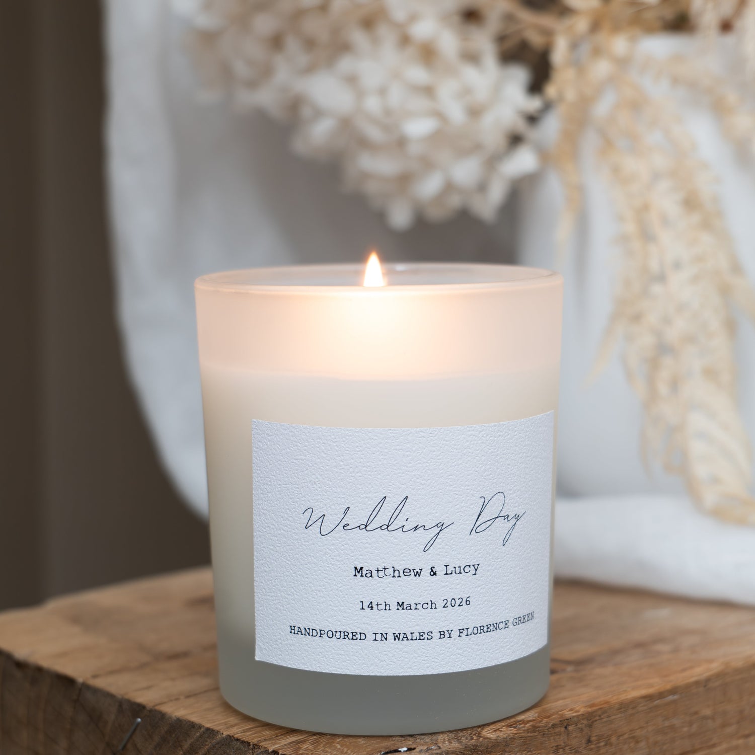 Scent Your Wedding bespoke wedding candle package